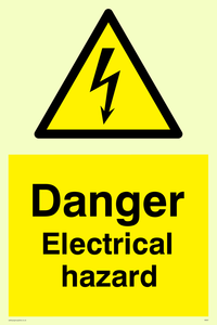 WE67: Danger Electrical Hazard