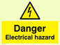 WE67: Danger Electrical Hazard