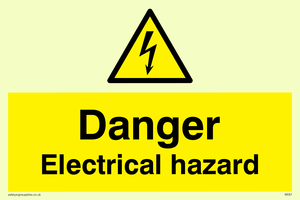WE67: Danger Electrical Hazard