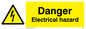 WE67: Danger Electrical Hazard