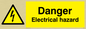 WE67: Danger Electrical Hazard