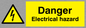 WE67: Danger Electrical Hazard