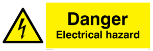 WE67: Danger Electrical Hazard