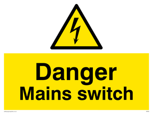 WE68: Danger Mains Switch