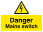 WE68: Danger Mains Switch