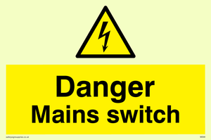 WE68: Danger Mains Switch