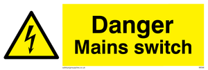WE68: Danger Mains Switch