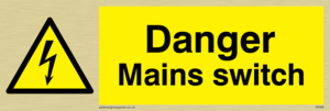 WE68: Danger Mains Switch
