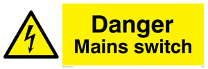 WE68: Danger Mains Switch