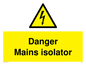 WE69: Danger Mains Isolator