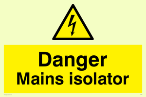 WE69: Danger Mains Isolator