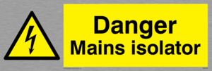 WE69: Danger Mains Isolator