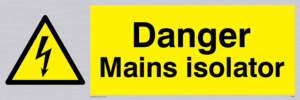 WE69: Danger Mains Isolator