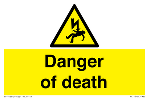 WE71: danger of death