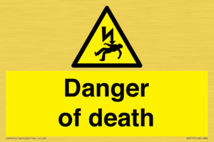 WE71: danger of death