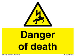 WE71: danger of death