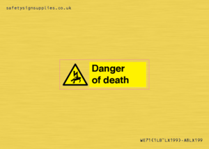 WE71: danger of death
