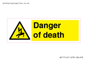 WE71: danger of death