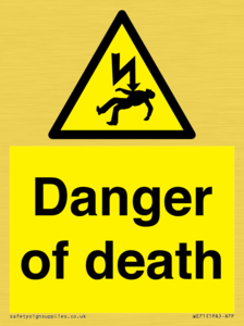 WE71: danger of death