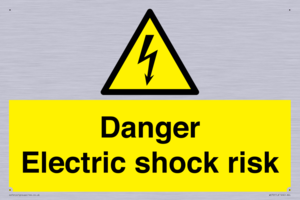 WE72: danger electric shock risk