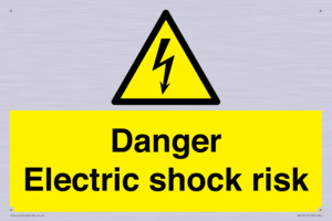 WE72: danger electric shock risk