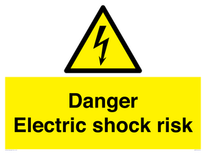 WE72: danger electric shock risk