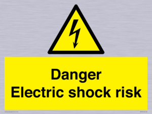 WE72: danger electric shock risk