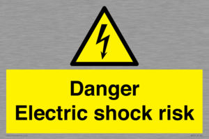 WE72: danger electric shock risk