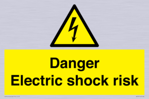 WE72: danger electric shock risk