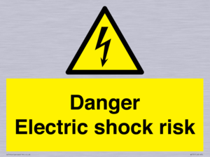 WE72: danger electric shock risk