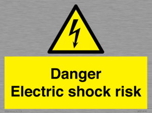 WE72: danger electric shock risk
