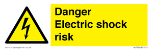 WE72: danger electric shock risk