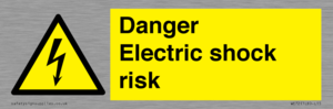 WE72: danger electric shock risk