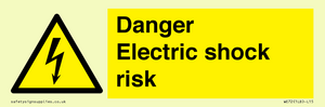 WE72: danger electric shock risk
