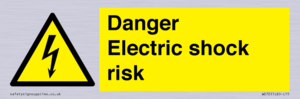 WE72: danger electric shock risk