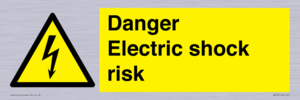 WE72: danger electric shock risk