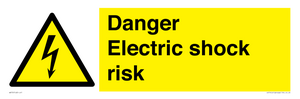 WE72: danger electric shock risk