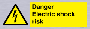 WE72: danger electric shock risk
