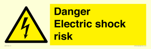 WE72: danger electric shock risk