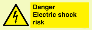 WE72: danger electric shock risk