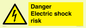 WE72: danger electric shock risk