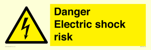 WE72: danger electric shock risk