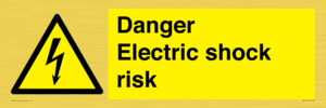 WE72: danger electric shock risk