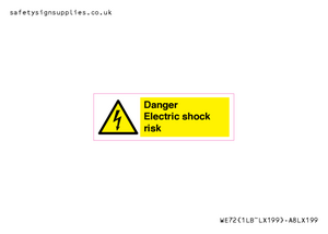 WE72: danger electric shock risk