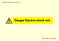 WE72: danger electric shock risk