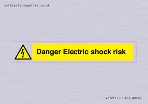 WE72: danger electric shock risk