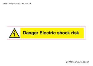 WE72: danger electric shock risk