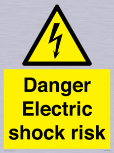 WE72: danger electric shock risk