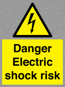 WE72: danger electric shock risk