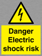 WE72: danger electric shock risk